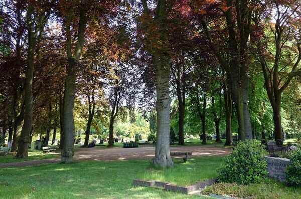 Friedhof Leer an der Augustenstraße