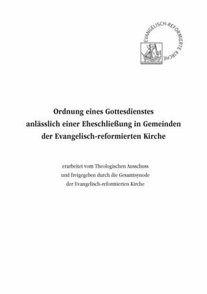 Gottesdienstordnung Eheschließung